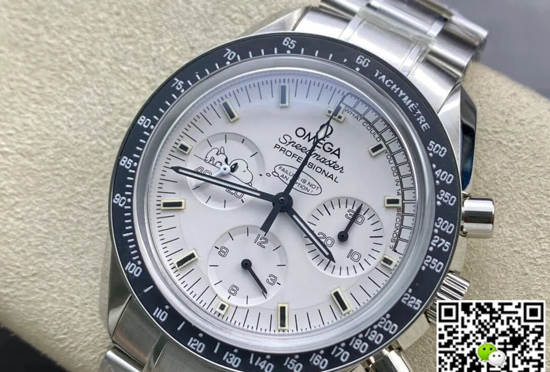 Omega Speedmaster Snoopy Award 311.32.42.30.04.003 OM Factory 1:1 Best Edition Replica Watch Black Bezel